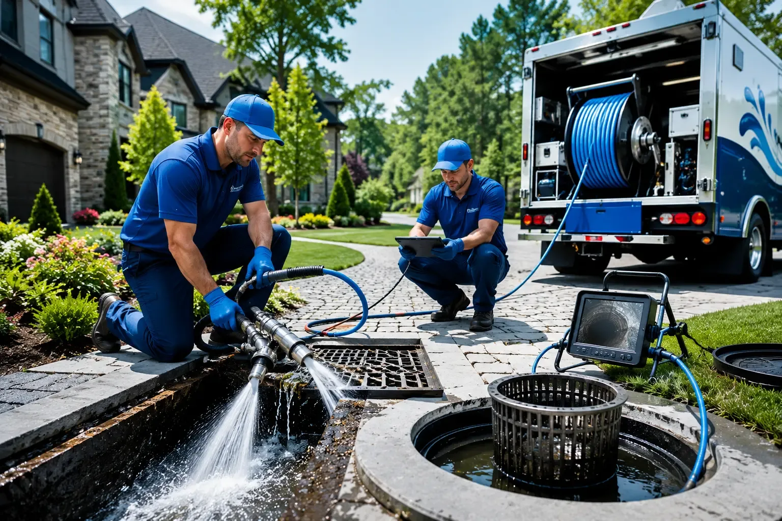 Local outdoor drain cleaning professionals in Upson, WI