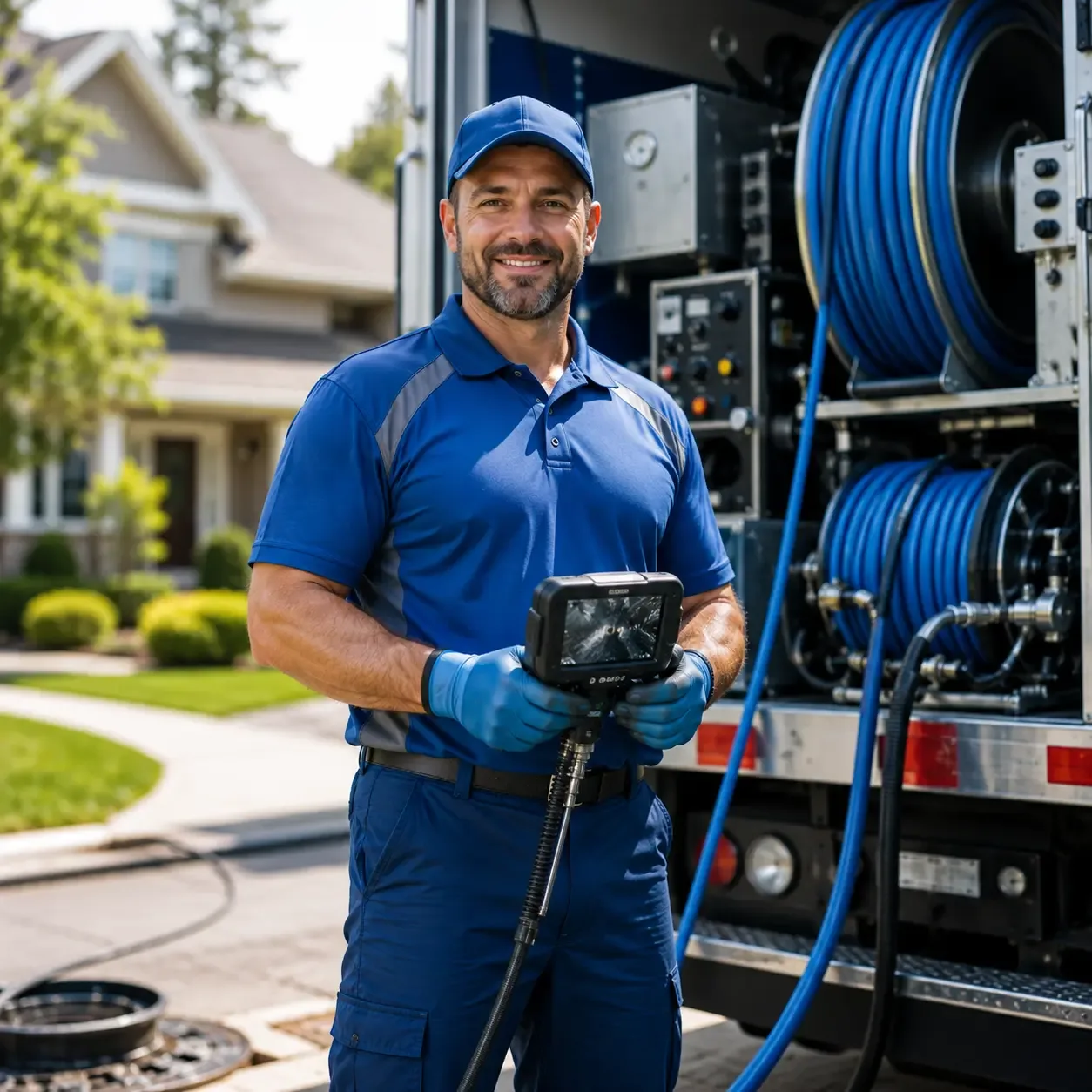 Local outdoor drain cleaning specialists in Upson, WI